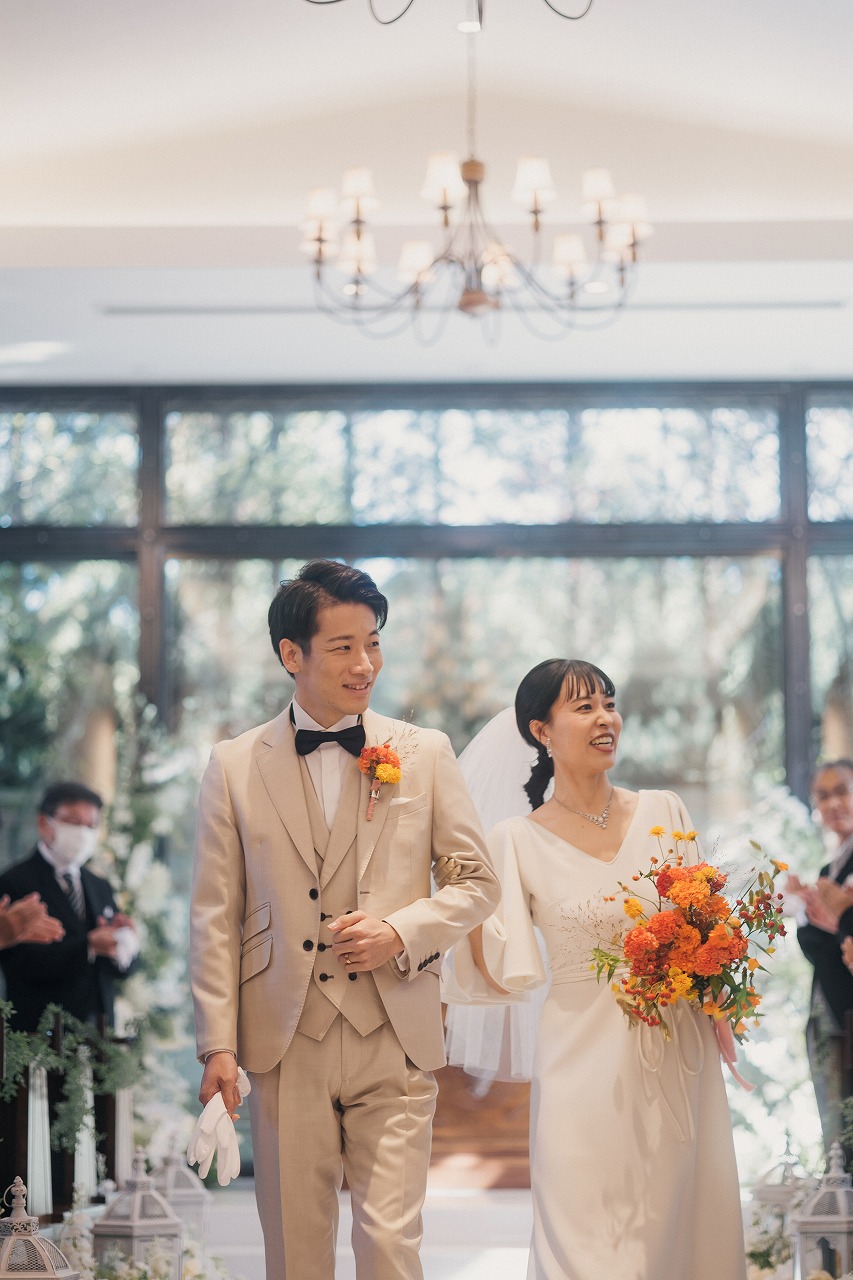 秋にぴったり🍁テラコッタカラーで揃える大人可愛い結婚式！ | 京都・北山のガーデンウエディング 結婚式場ならアイネスヴィラノッツェ宝ヶ池【公式】